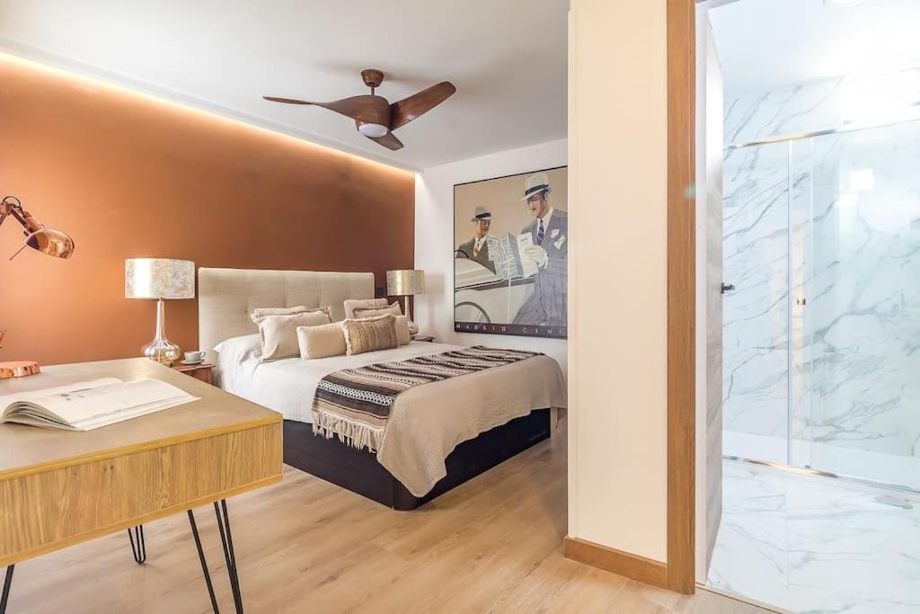 Apartamento Reformado Y Tranquilo Junto A Gran Via Madrid Luaran gambar